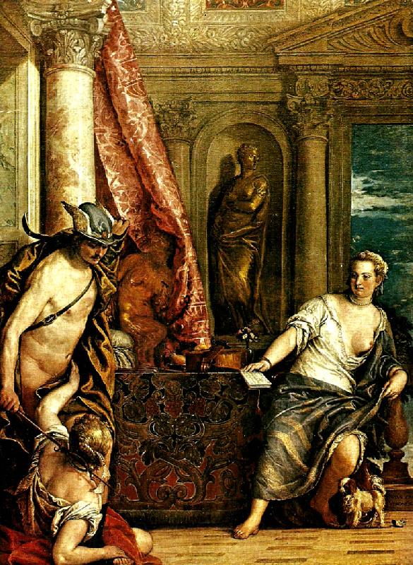 Paolo  Veronese mercury, herse and aglauros Germany oil painting art